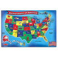 USA Map Floor Puzzle